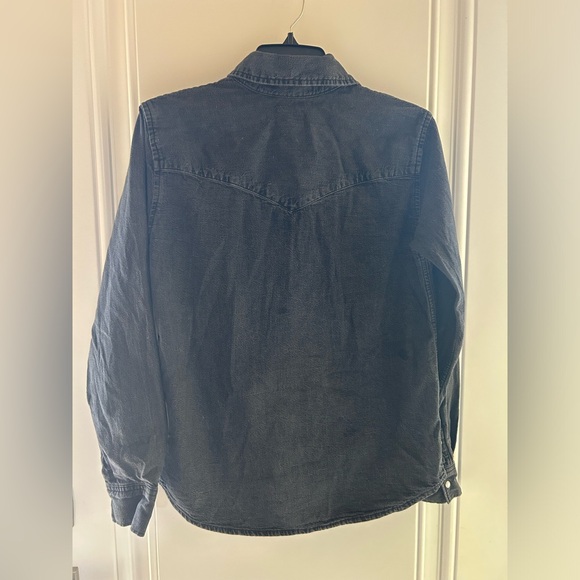 Levi’s Strauss Women’s Black Denim in Size Medium - Picture 2 of 3